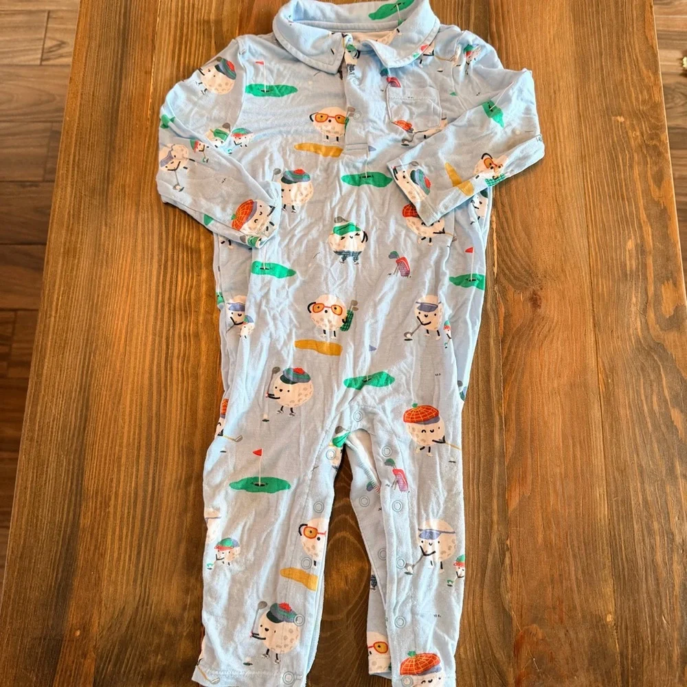 Angel Dear Golf Theme One Piece Outfit‎